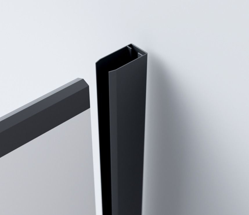 Wandanschluss für PVC-Zaun