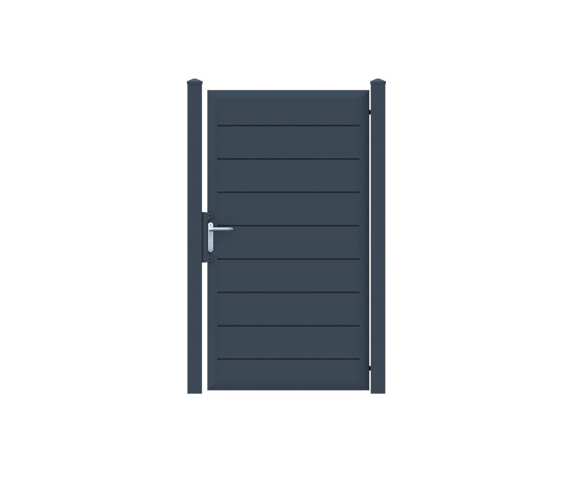 Alu-Gartentor