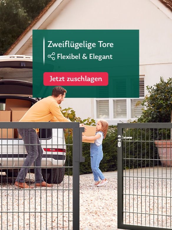 Zweiflügelige Tore