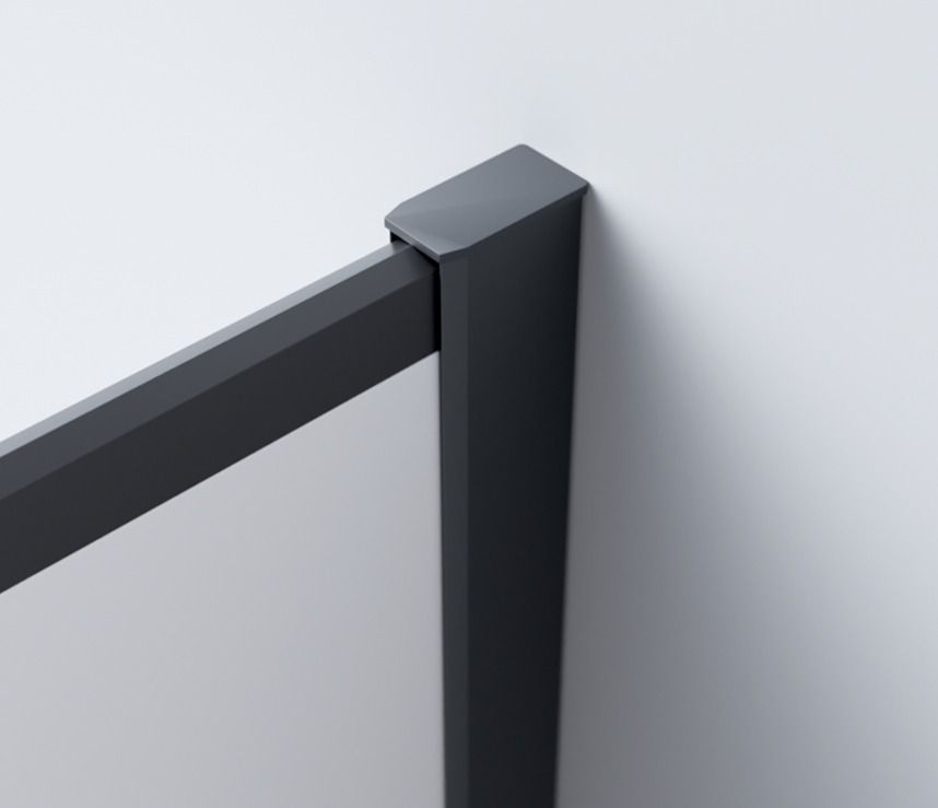 Wandanschluss für PVC-Zaun