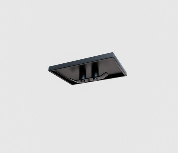 Pfostenkappe aus Aluminium 60x40 Anthrazit RAL 7016