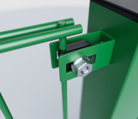 Wandanschlusswinkel Grün RAL 6005